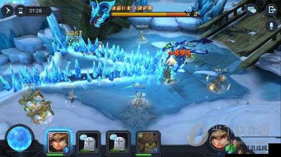 探索迷雾世界,挑战冰龙巢穴:深渊雪伦王国冰龙打法攻略