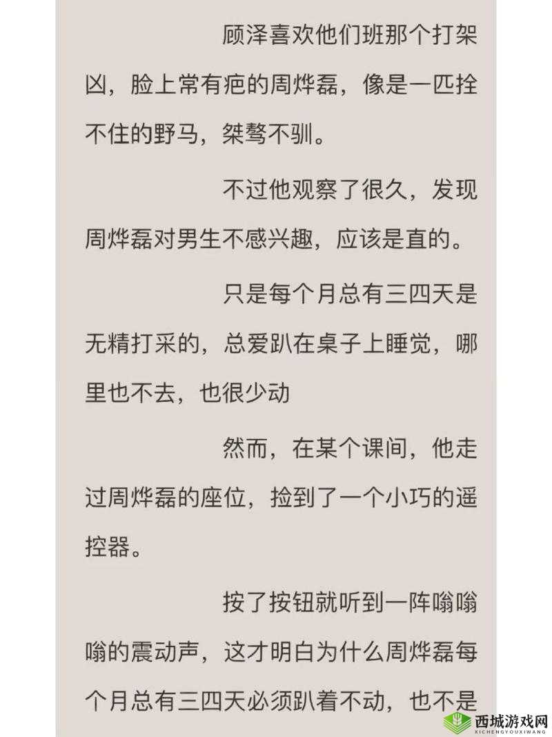 捡到校霸的遥控器TXT:一段令人意想不到的校园奇遇
